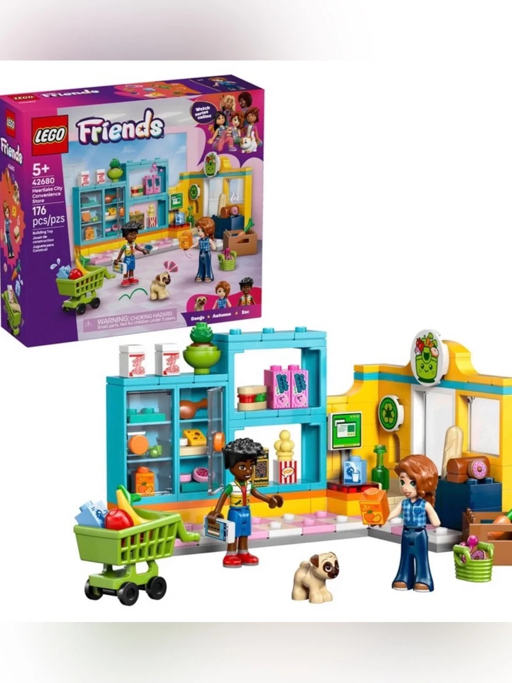 LEGO Friends Heartlake City Convenience Store (42680) 176pcs 5+ Brick Separator